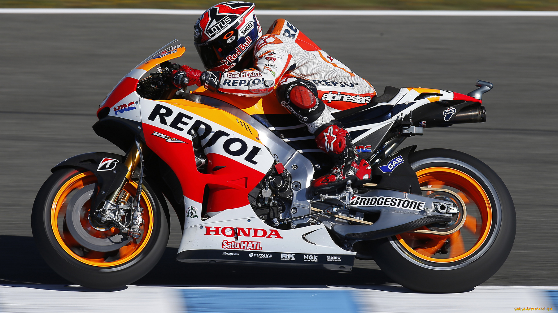 marc, m&, 225, rquez, спорт, мотоспорт, гонщик, байк, трек, вираж, экипировка