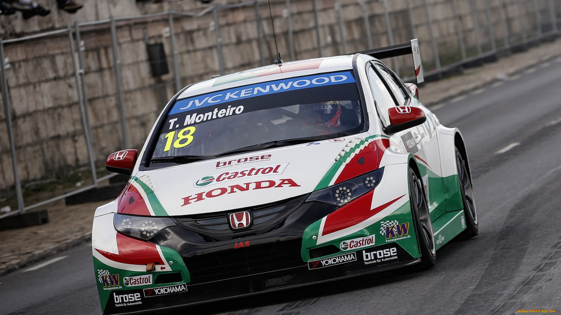 спорт, автоспорт, civic, honda, скорость, wtcc