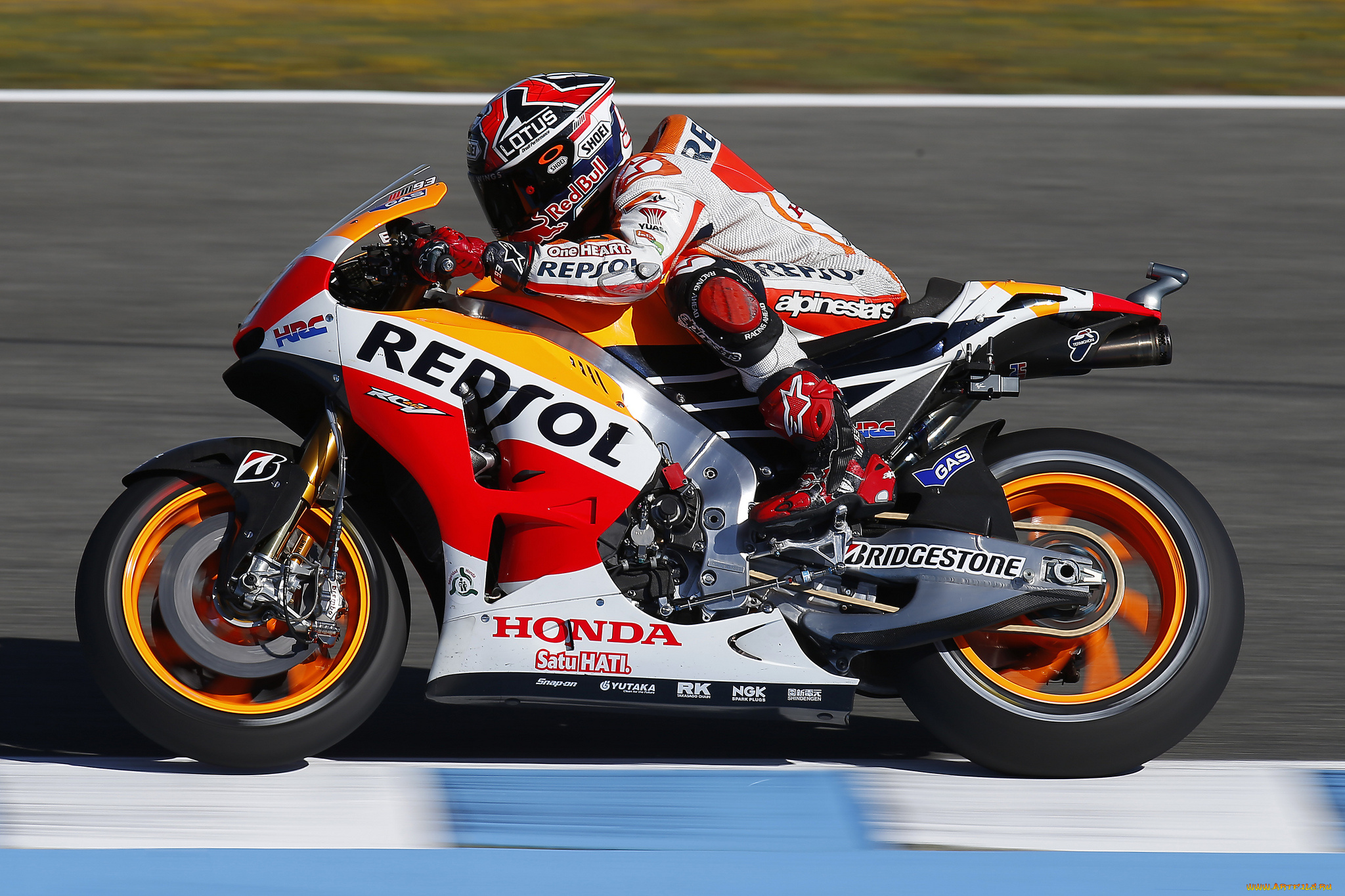 marc, m&, 225, rquez, спорт, мотоспорт, гонщик, байк, трек, вираж, экипировка