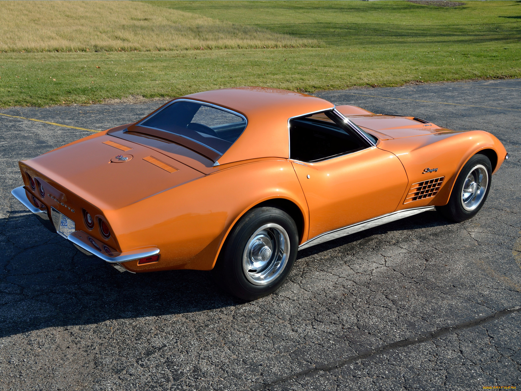 автомобили, corvette, stingray, zr-2, ls6, 454, convertible, c3