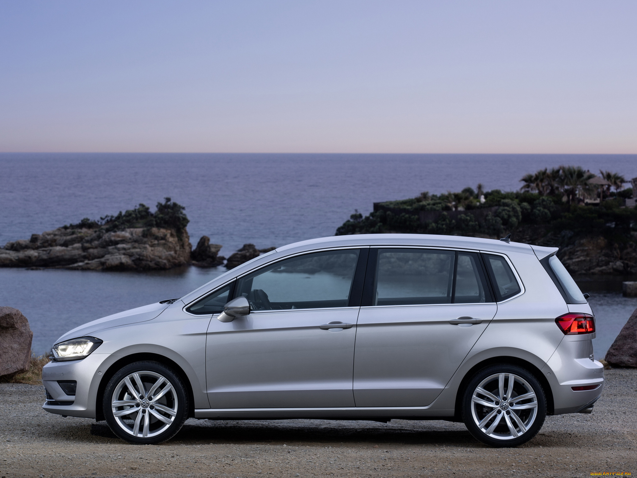 автомобили, volkswagen, серый, 2014, sportsvan, tdi, golf