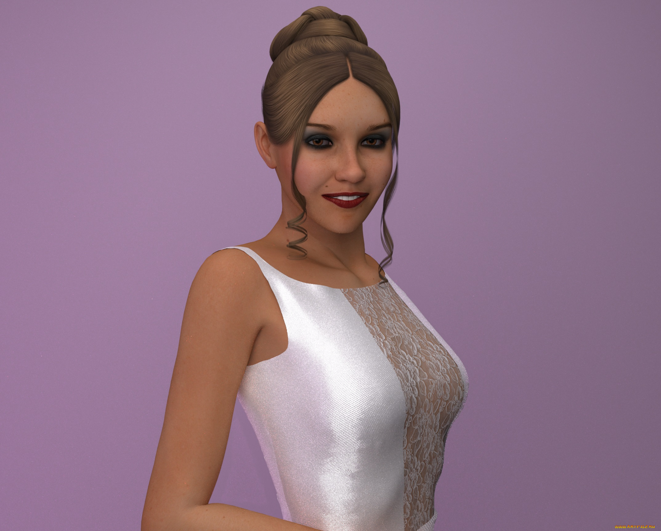 3д, графика, people, , люди, взгляд, девушка