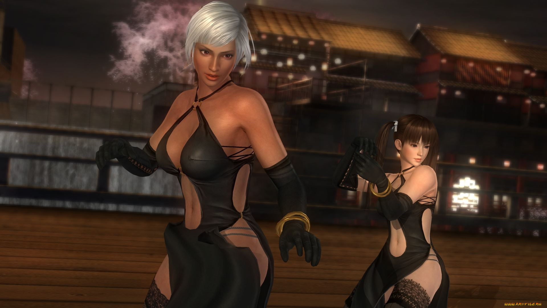 3д, графика, аниме, , anime, девушки, фон, взгляд