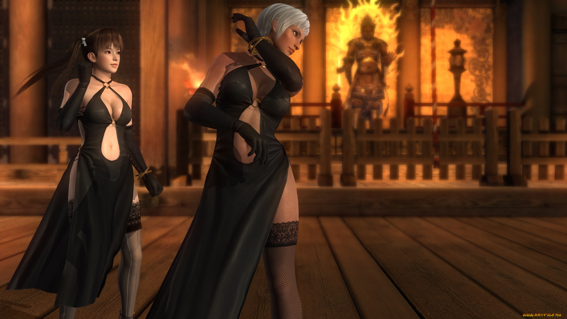 3д, графика, аниме, , anime, фон, взгляд, девушки