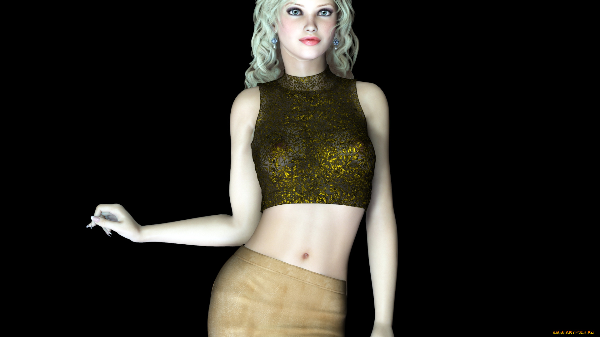 3д, графика, люди, , people, девушка, фон, взгляд