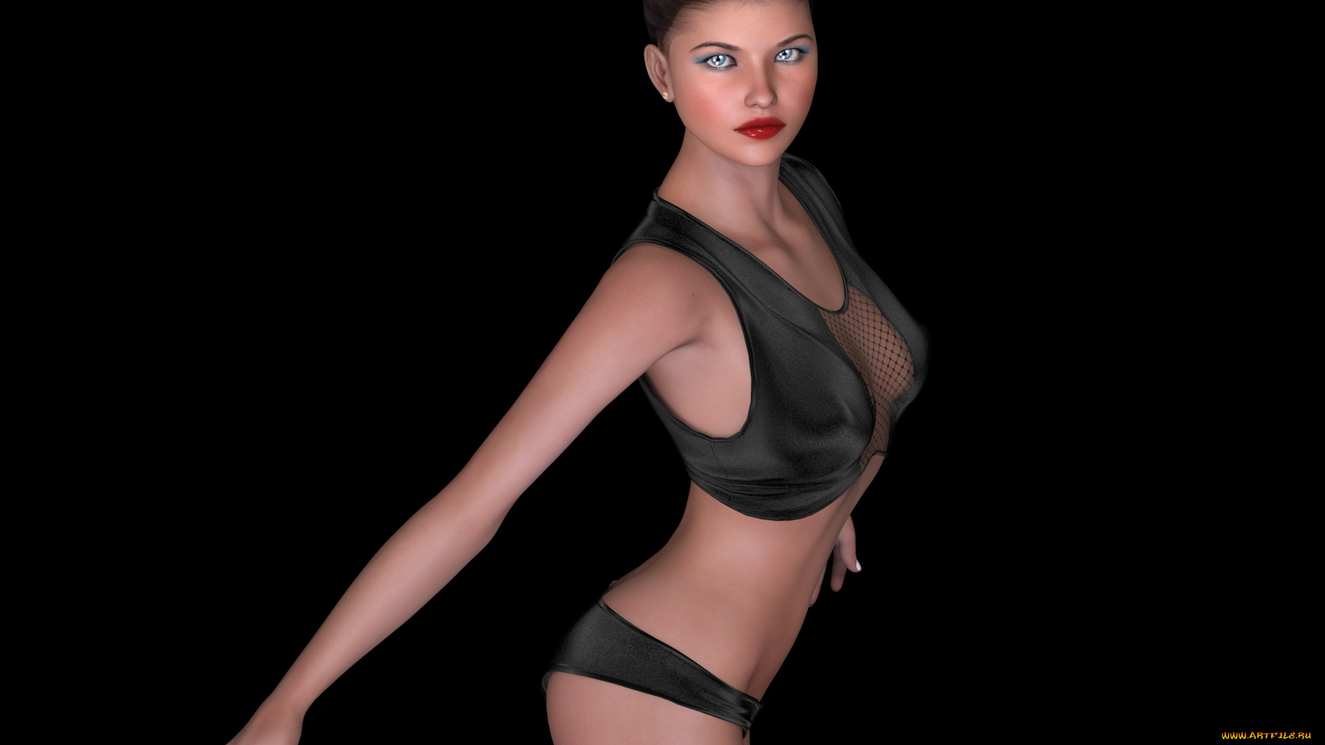 3д, графика, люди, , people, фон, девушка, взгляд