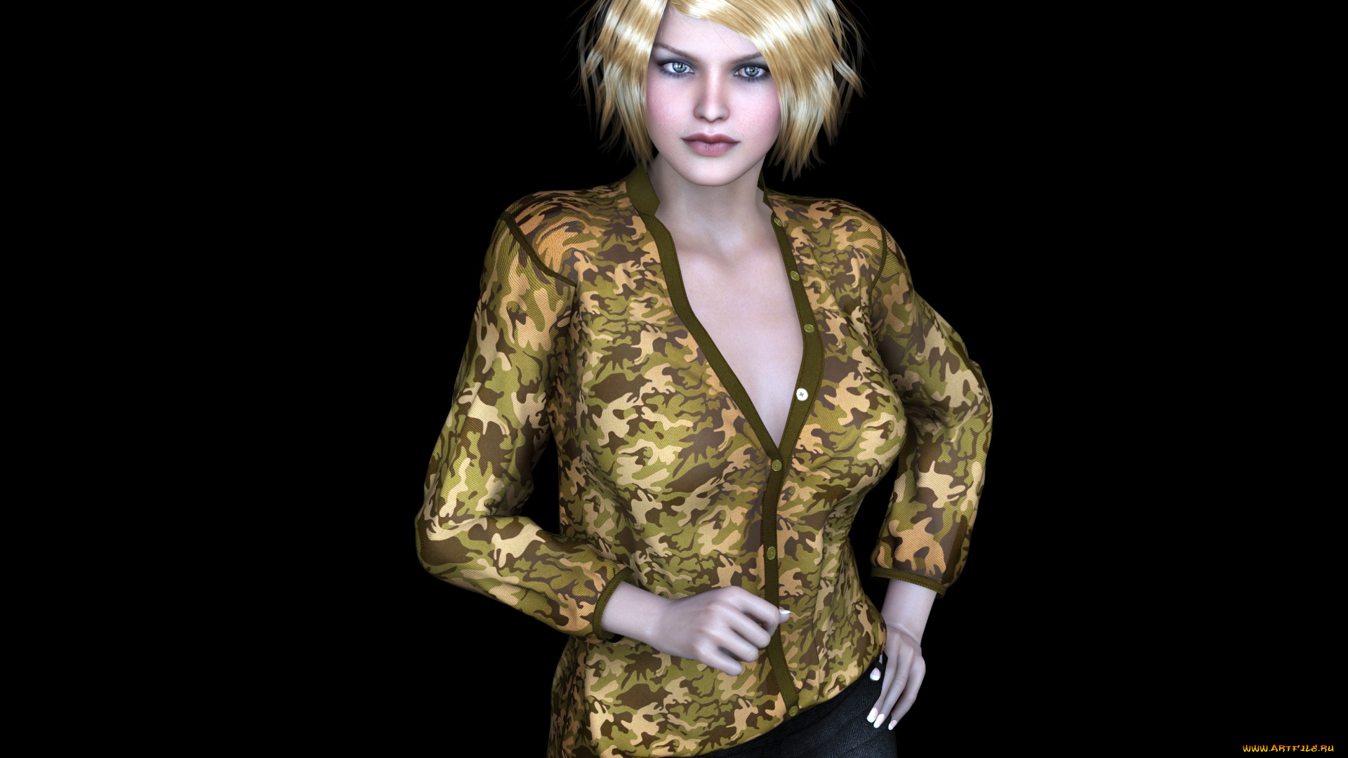 3д, графика, люди, , people, фон, взгляд, девушка