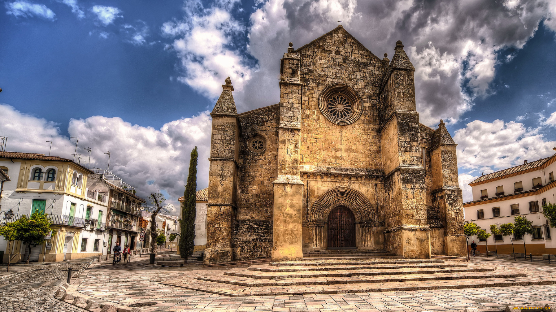 entre, calles, города, -, православные, церкви, , монастыри, площадь, собор