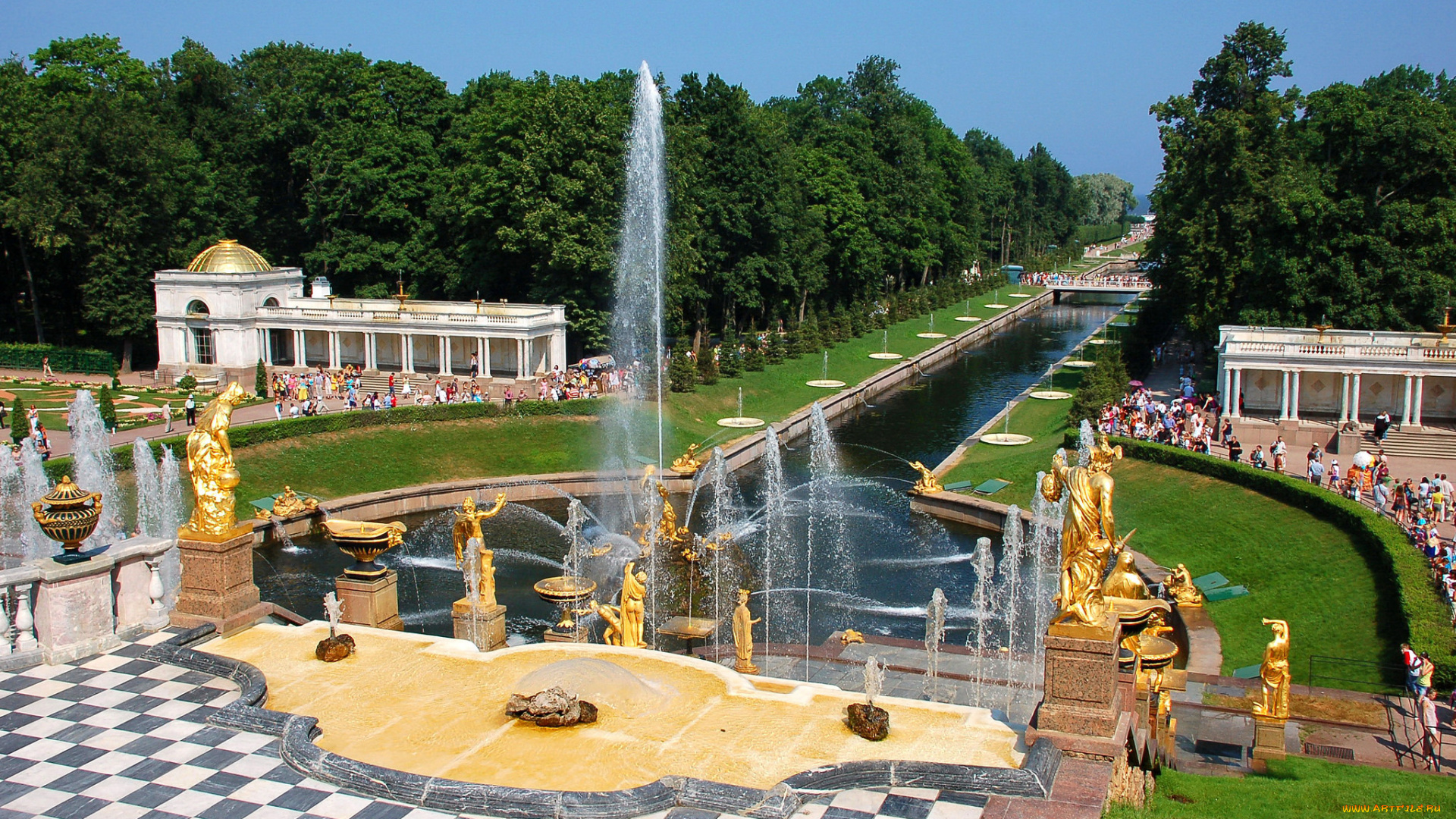 golden, fountains, -, peterhoff, -st, petersburg, russia, города, санкт-петербург, , петергоф, , россия, парковый, ансамбль