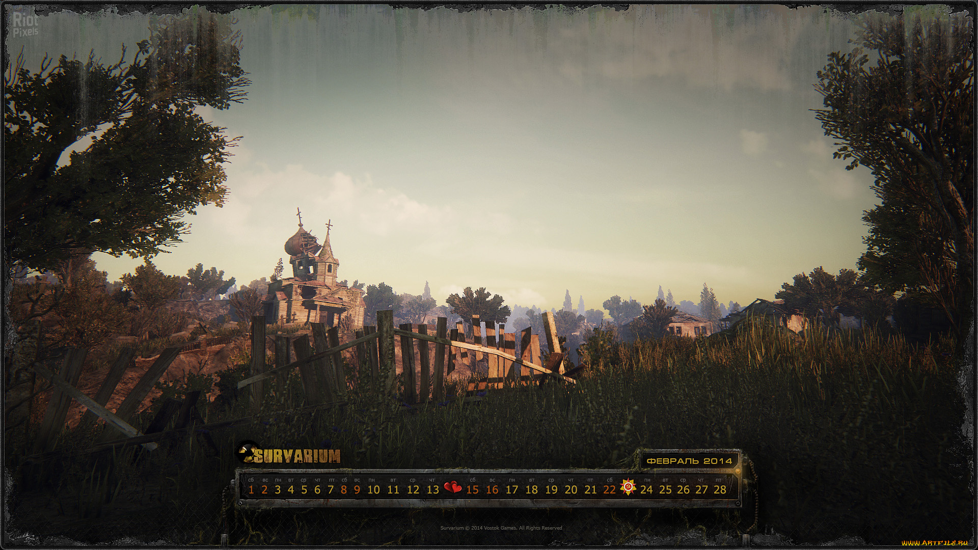 календари, видеоигры, survarium