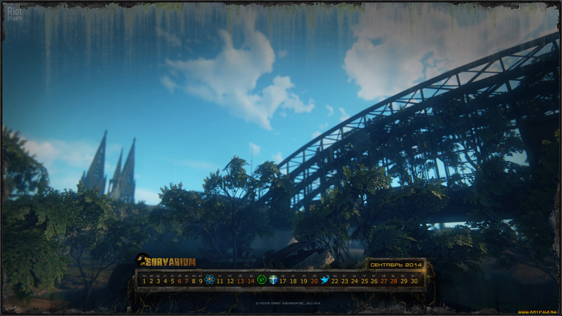 календари, видеоигры, survarium, мост