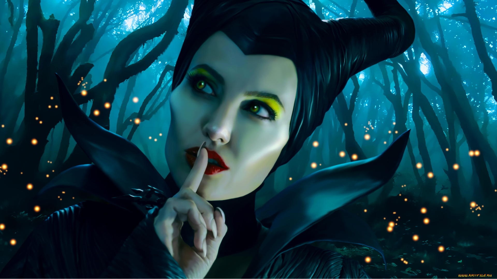 рисованное, кино, maleficent