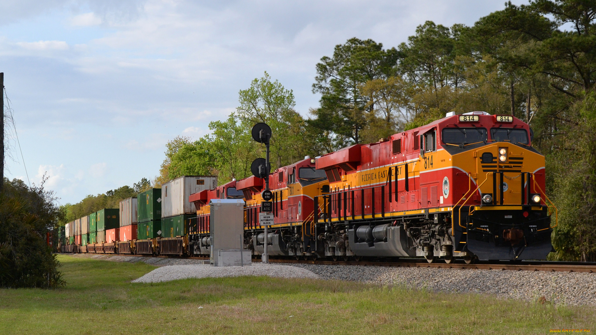 техника, поезда, железная, дорога, рельсы, локомотив, состав