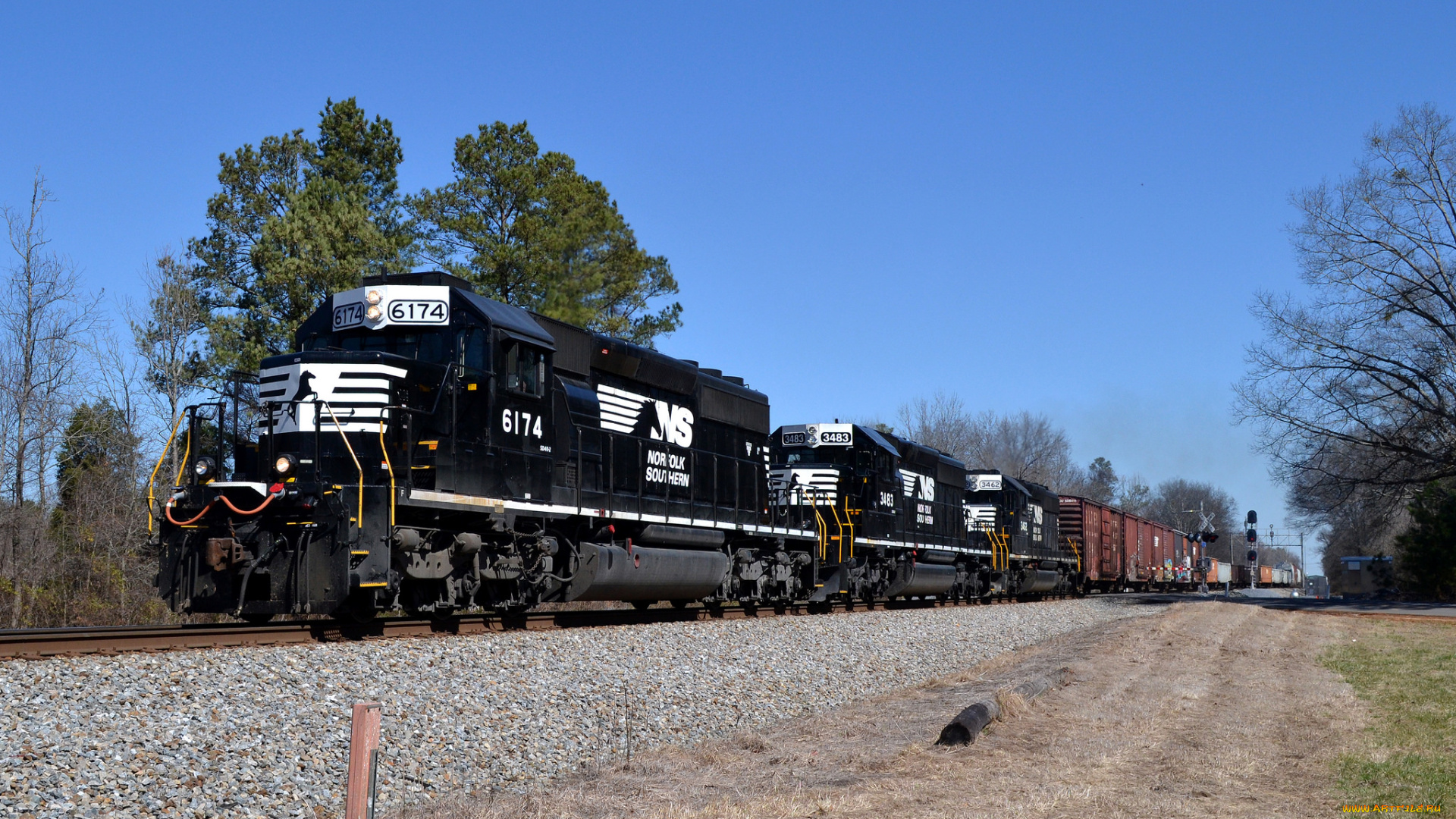 техника, поезда, железная, дорога, рельсы, локомотив, состав