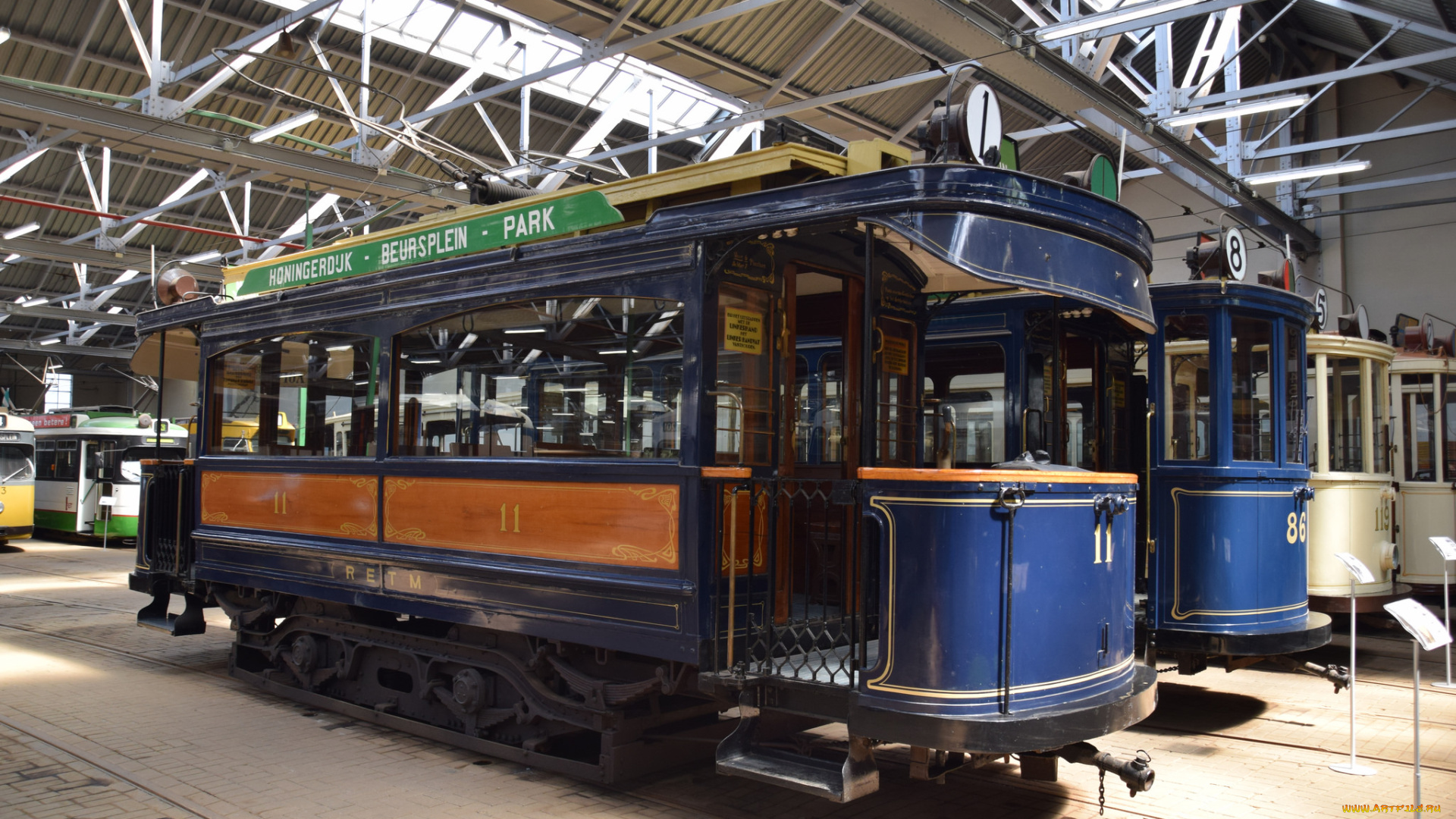 техника, трамваи, рельсы, трамвай, город