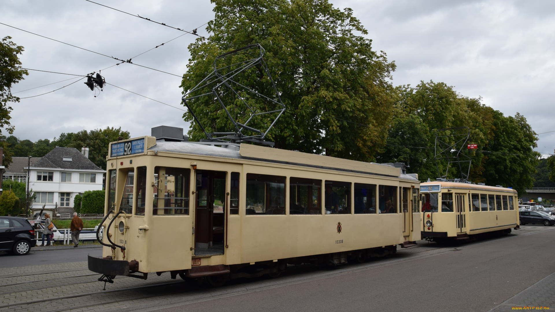 техника, трамваи, трамвай, рельсы, город