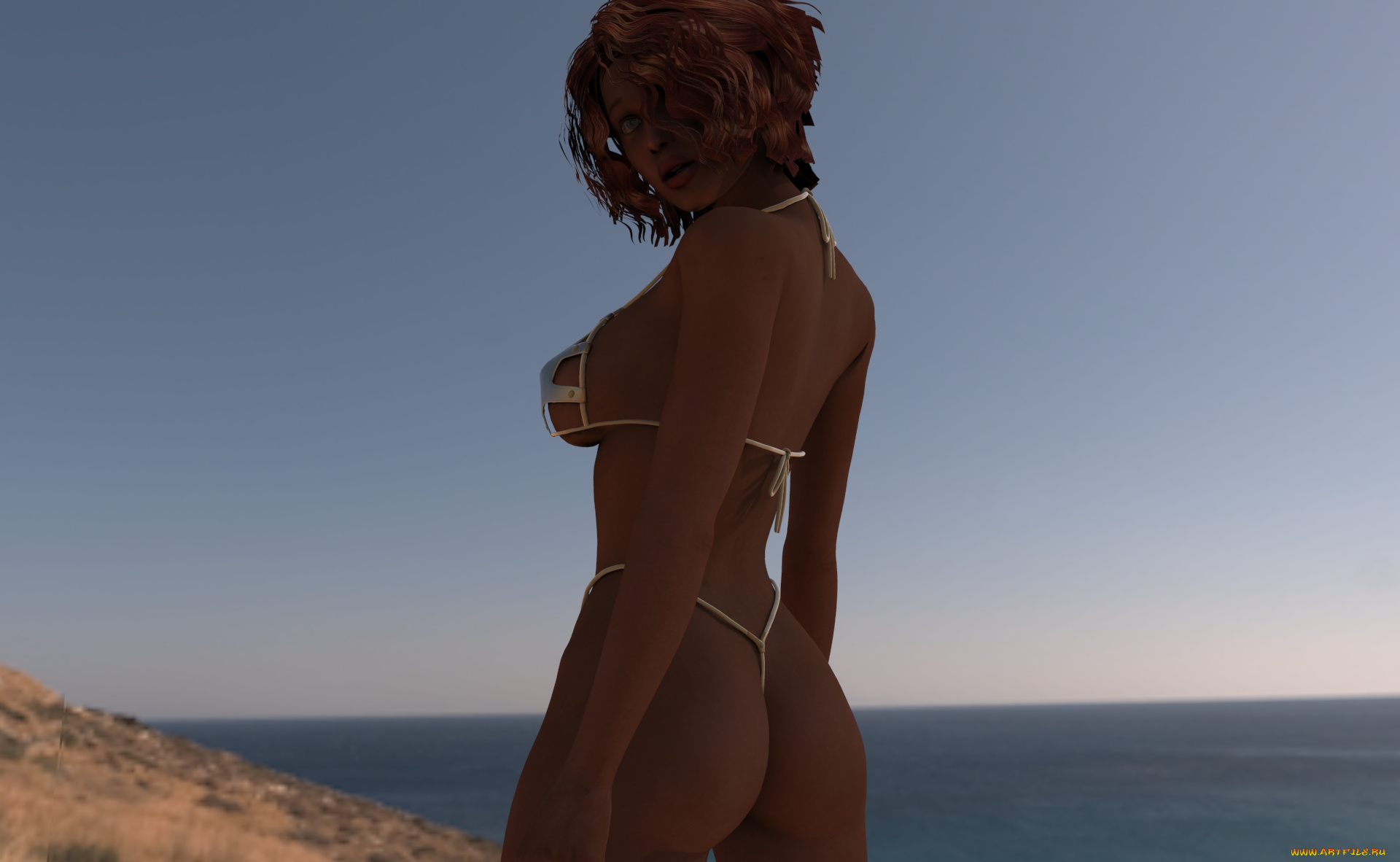 3д, графика, люди, , people, фон, взгляд, девушка