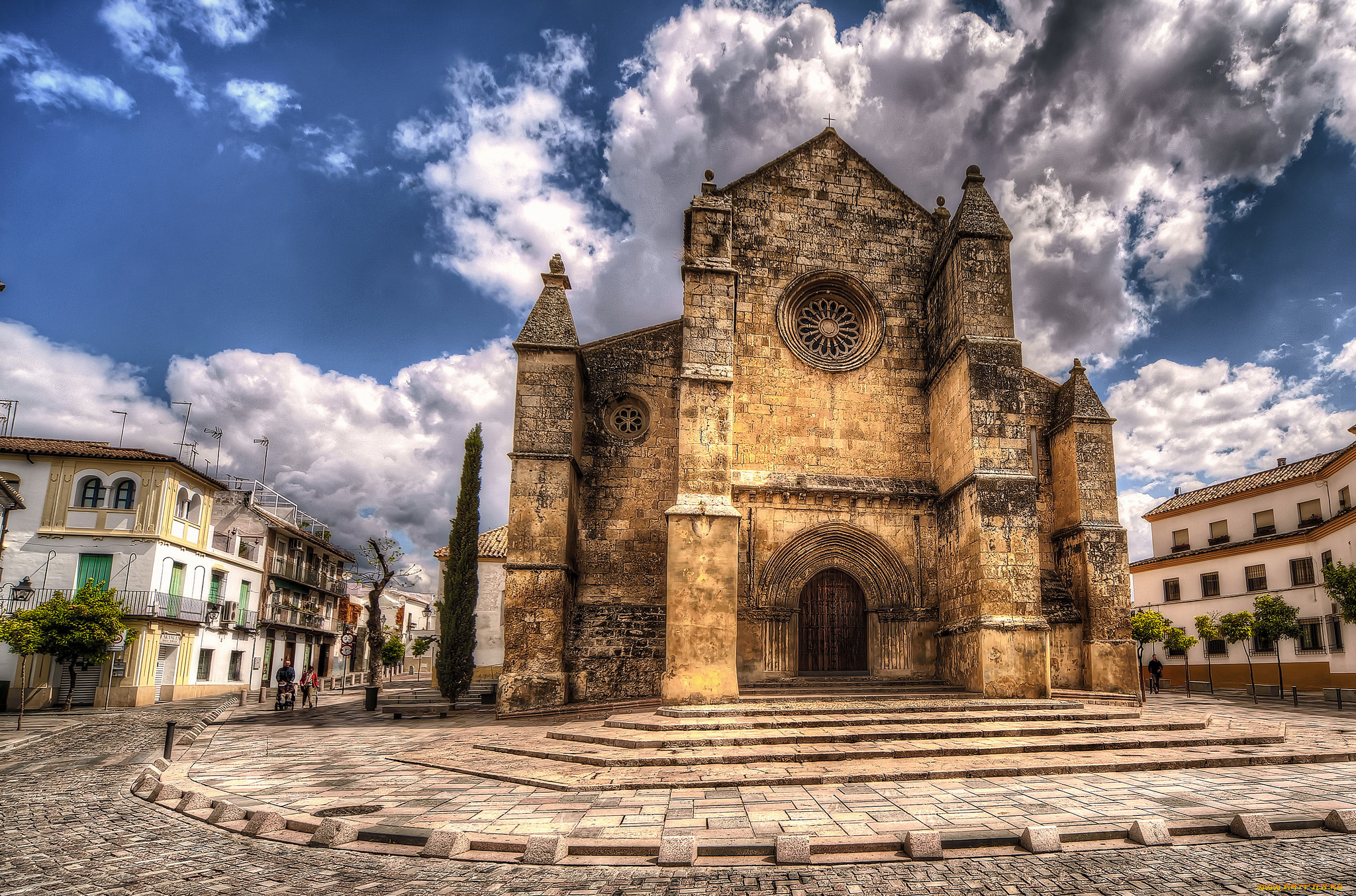 entre, calles, города, -, православные, церкви, , монастыри, площадь, собор