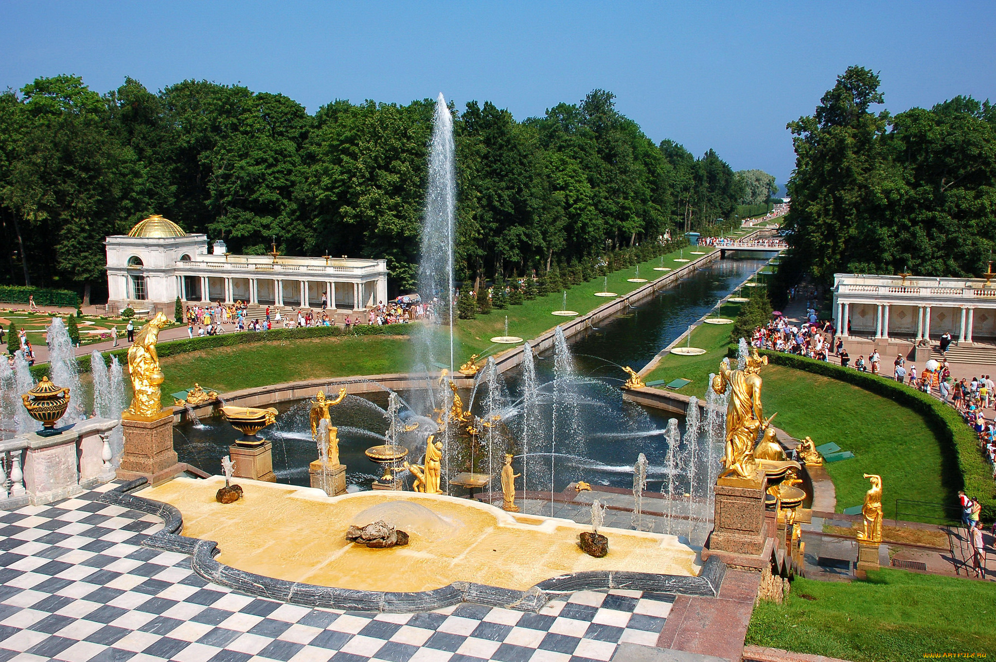 golden, fountains, -, peterhoff, -st, petersburg, russia, города, санкт-петербург, , петергоф, , россия, парковый, ансамбль