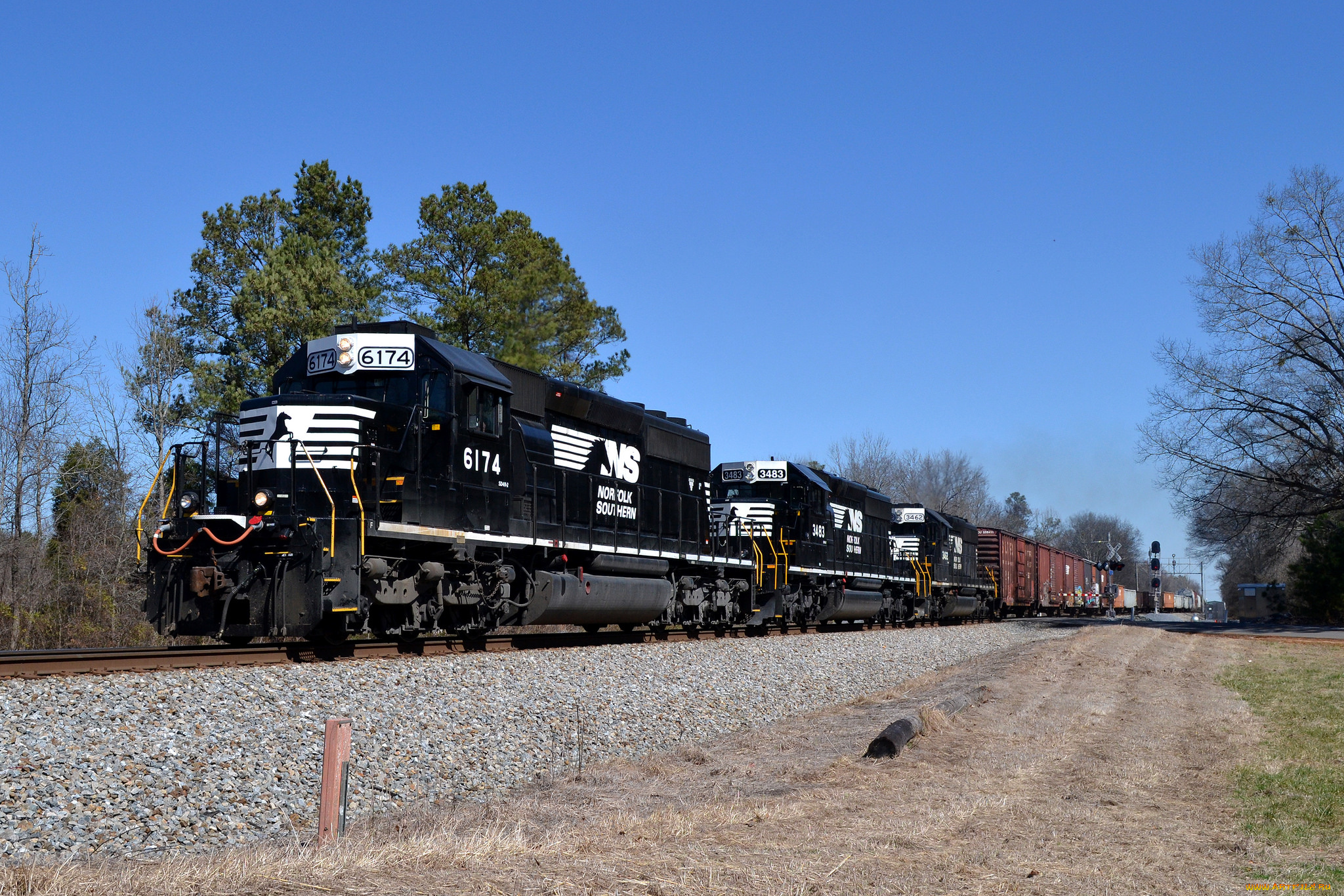 техника, поезда, железная, дорога, рельсы, локомотив, состав