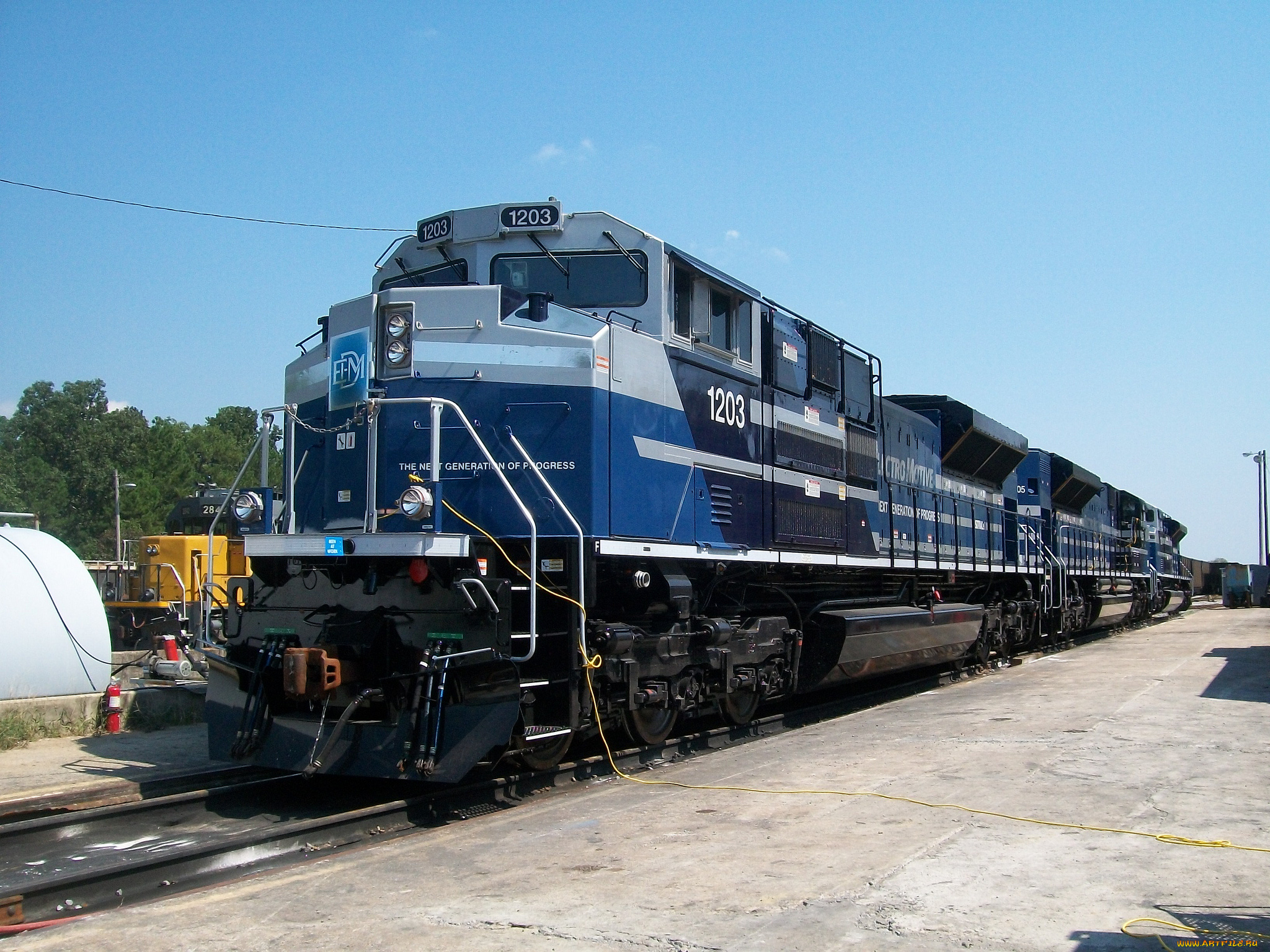 техника, поезда, железная, дорога, рельсы, локомотив, состав