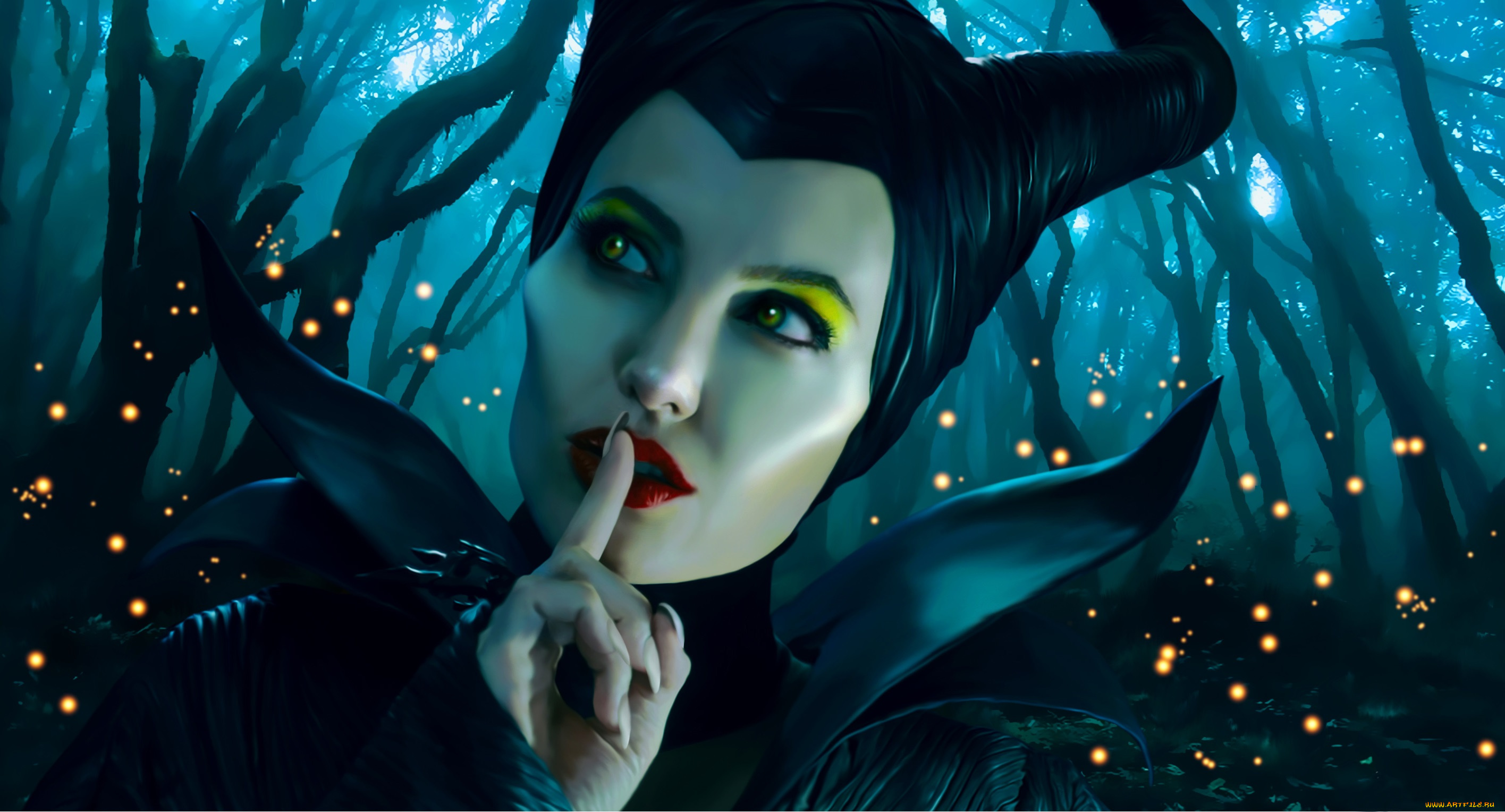 рисованное, кино, maleficent