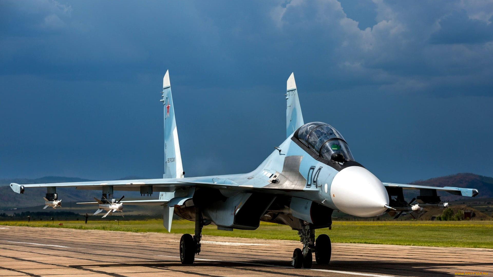 авиация, боевые, самолёты, тучи, небо, взлетная, полоса, аэродром, самолет