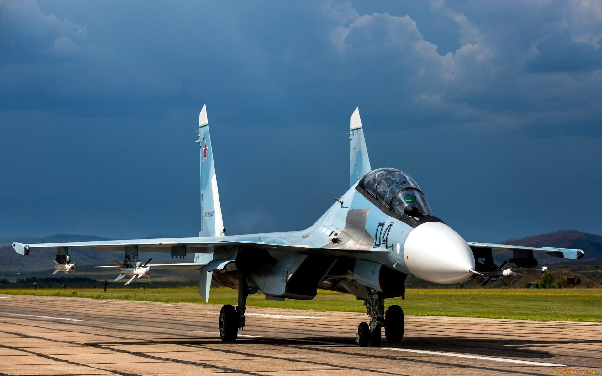 авиация, боевые, самолёты, тучи, небо, взлетная, полоса, аэродром, самолет