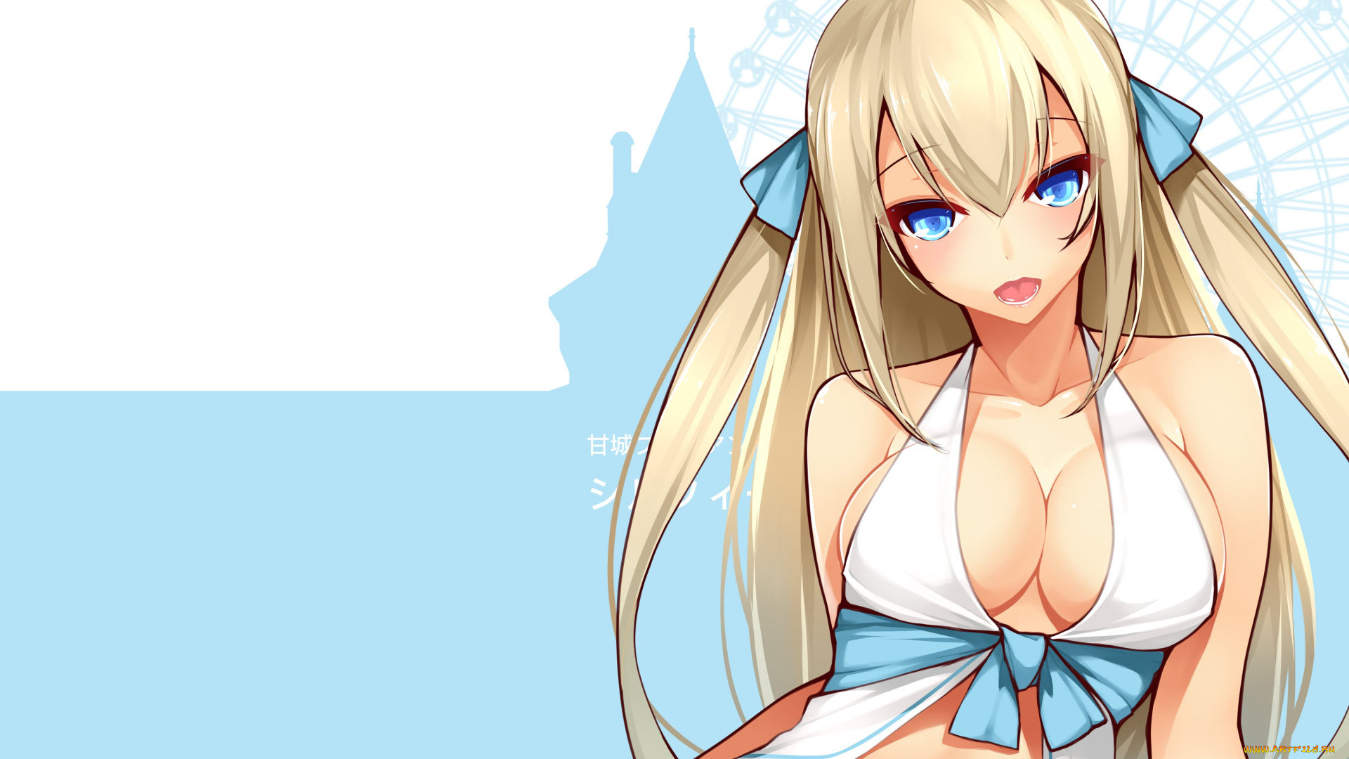 аниме, amagi, brilliant, park, девушка