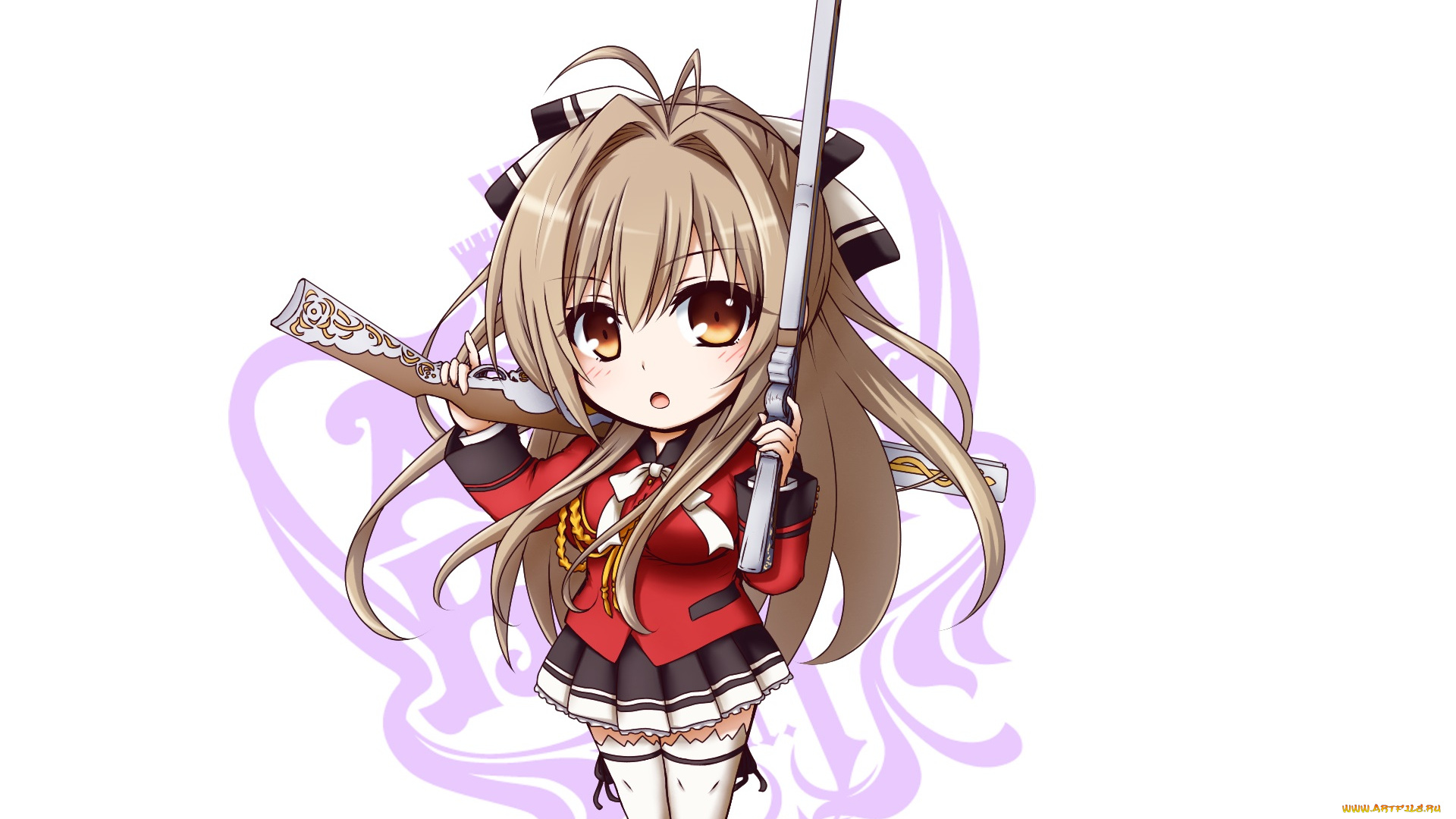 аниме, amagi, brilliant, park, малышка