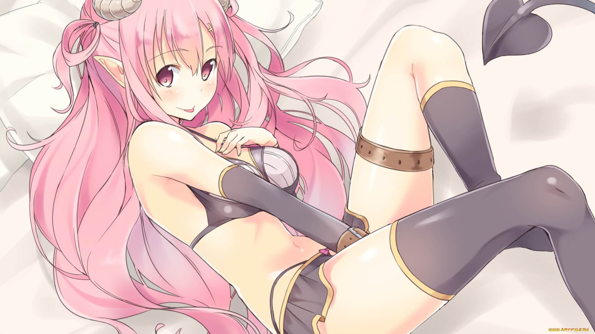 аниме, ангелы, , демоны, maechuu