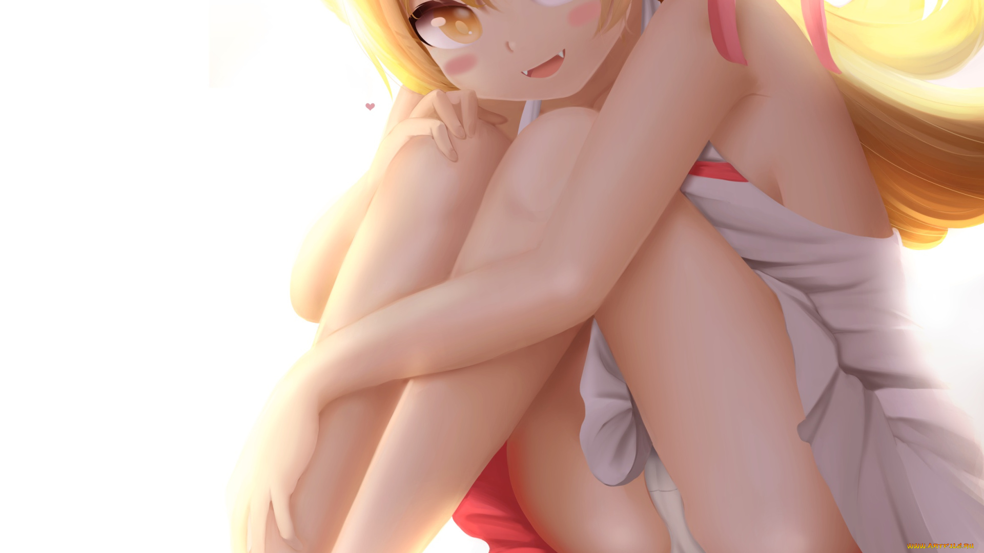 аниме, bakemonogatari, oshino, shinobu
