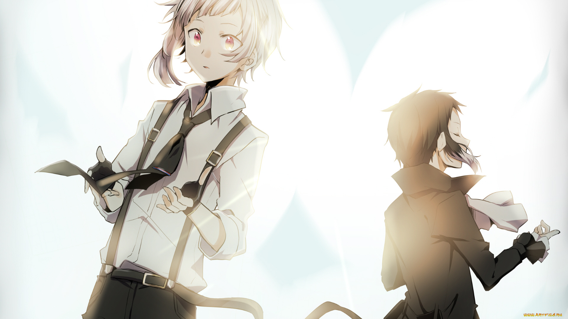 аниме, bungou, stray, dogs, бродячие, псы