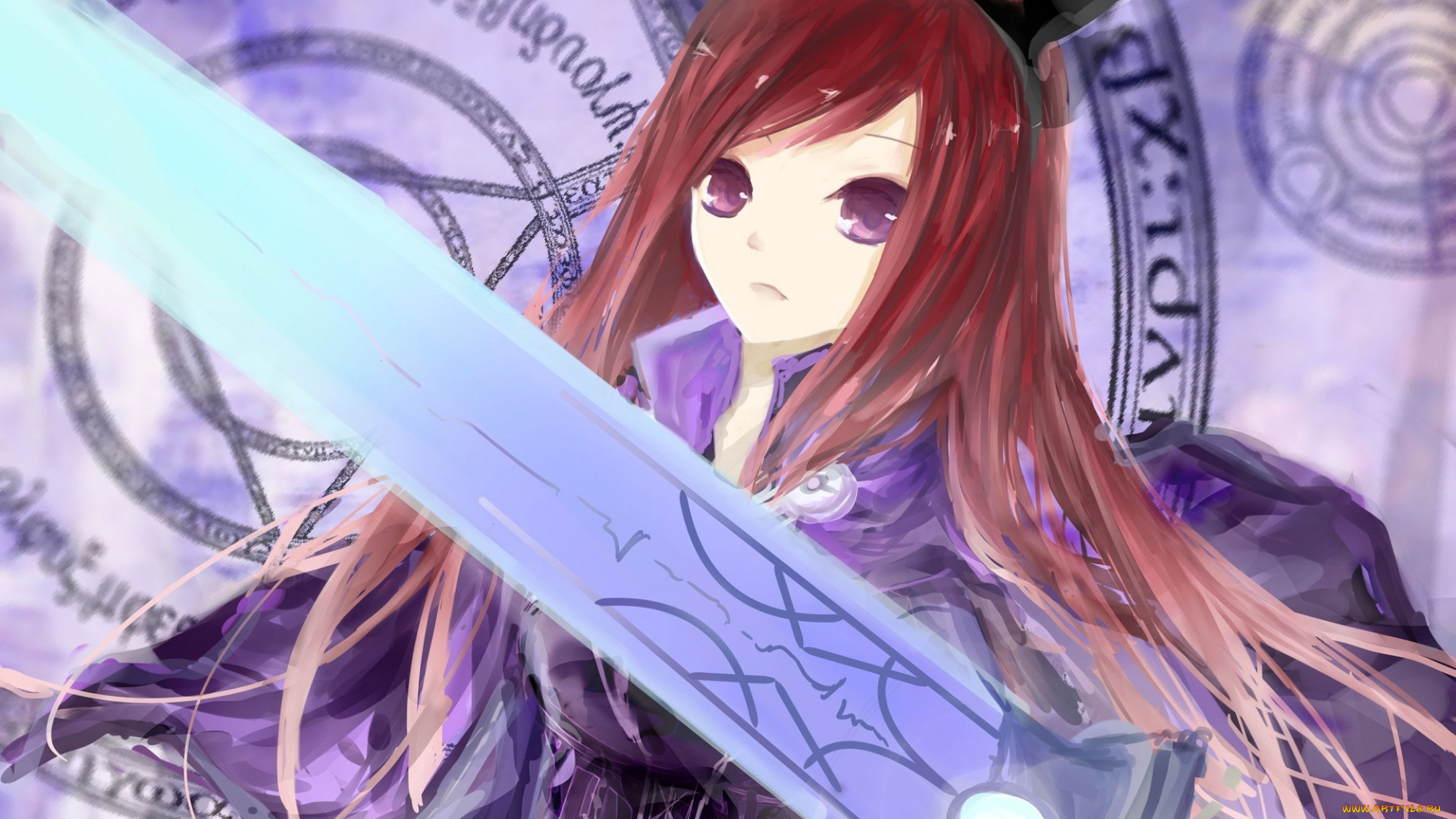 аниме, fairy, tail, эльза