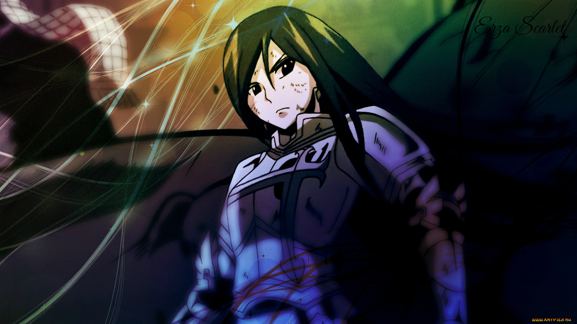 аниме, fairy, tail, эльза