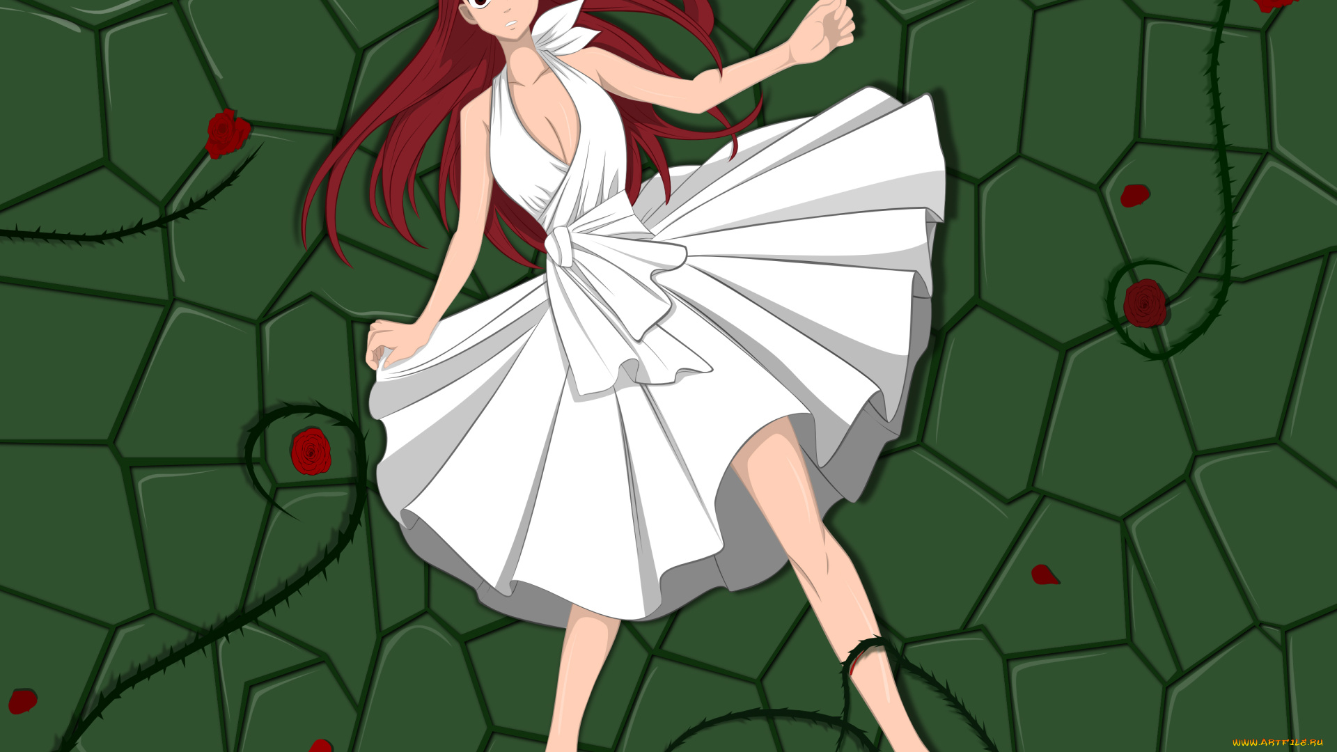 аниме, fairy, tail, хвост, феи