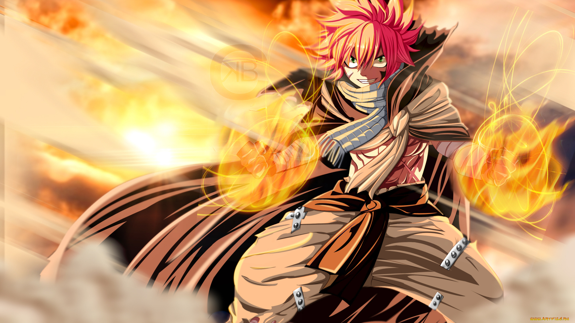 аниме, fairy, tail, хвост, феи