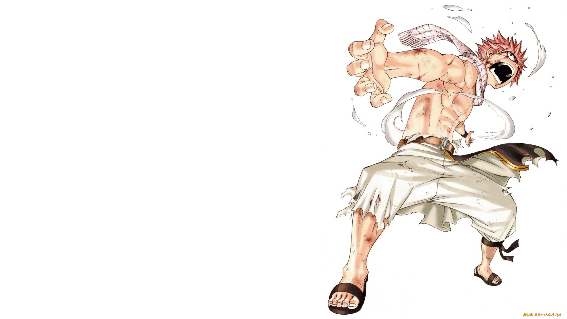 аниме, fairy, tail, нацу