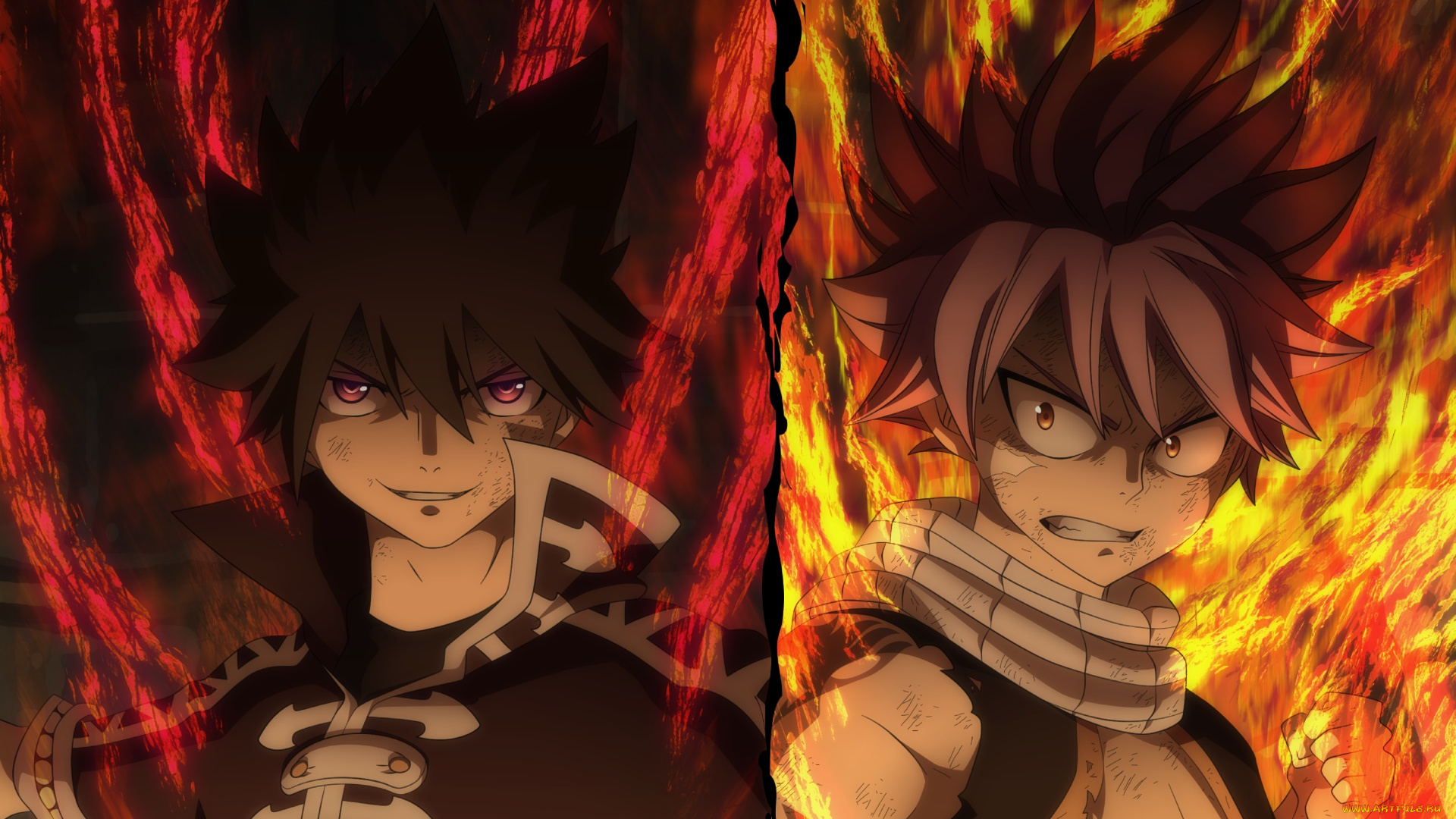 аниме, fairy, tail, персонажи