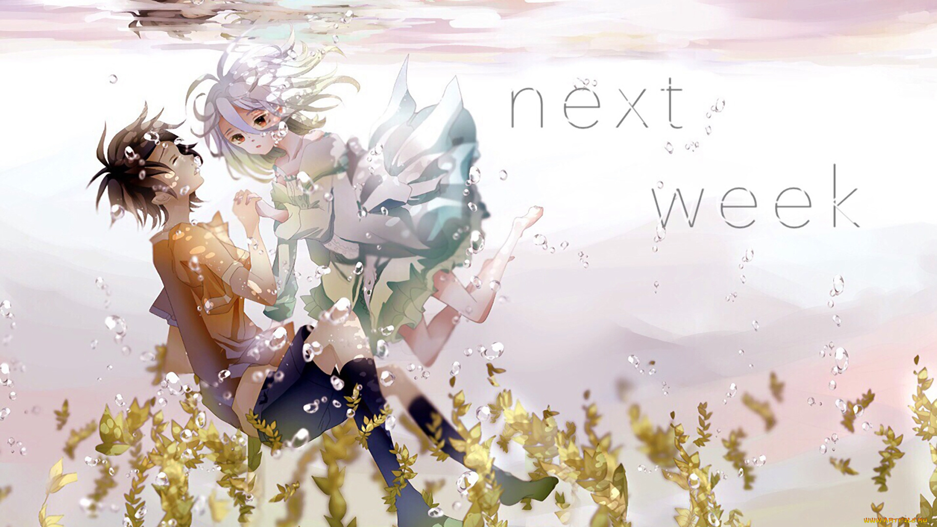 аниме, no, game, no, life, девушки, фон, взгляд