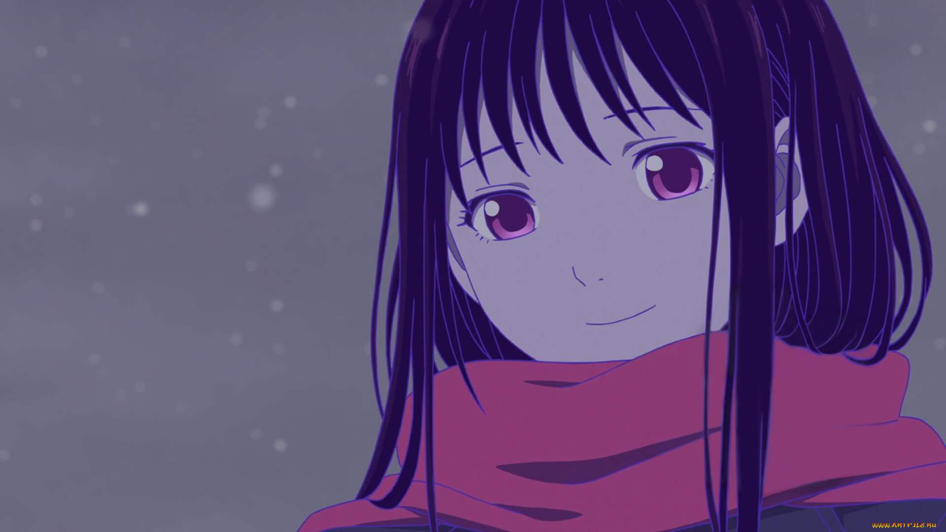 аниме, noragami, девушка