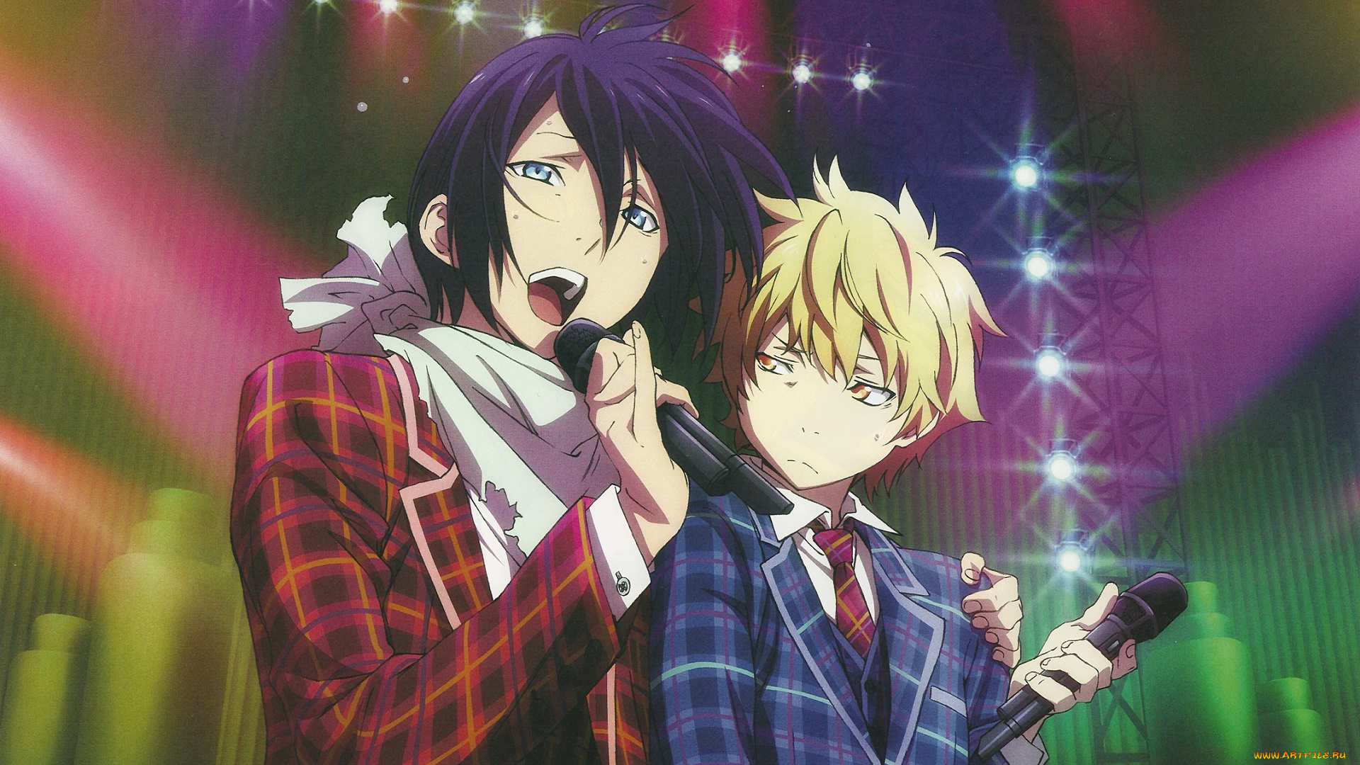 аниме, noragami, юкине, ято