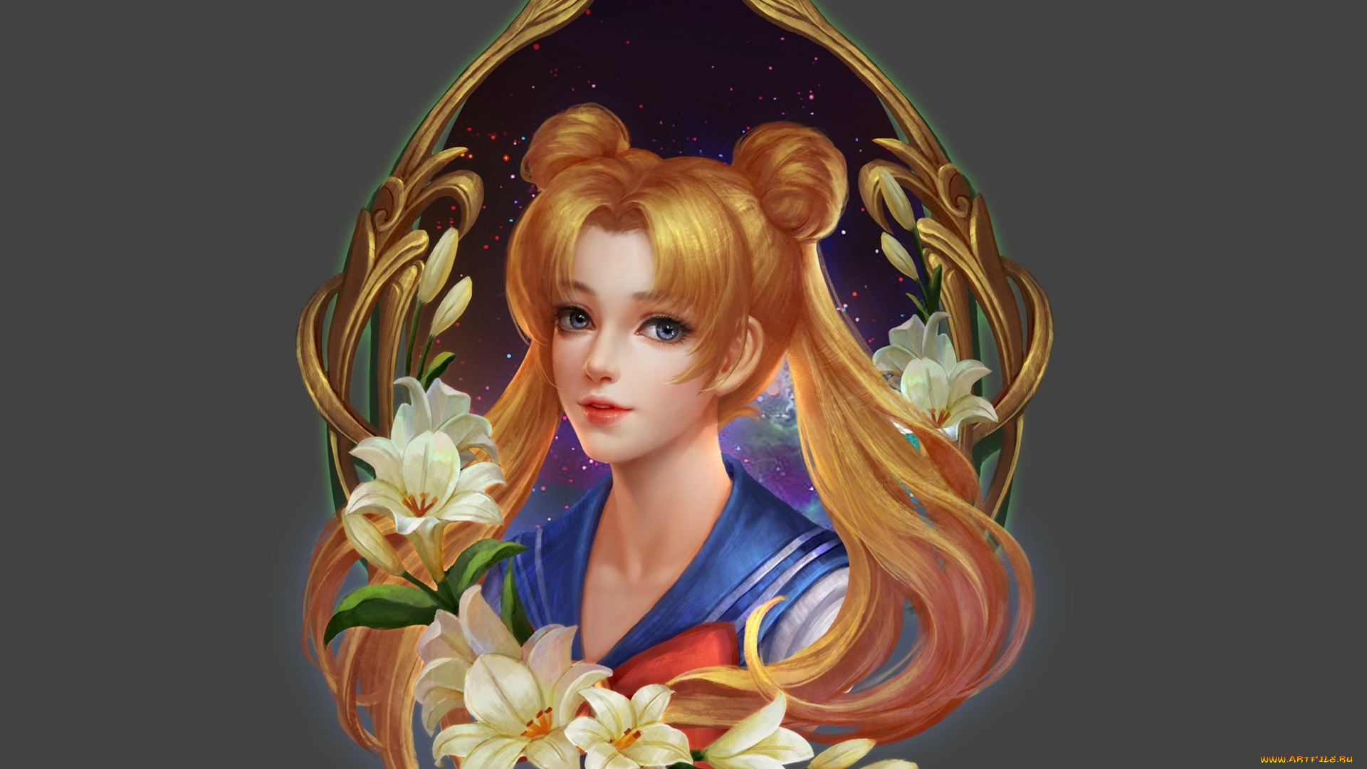 аниме, sailor, moon, девушка