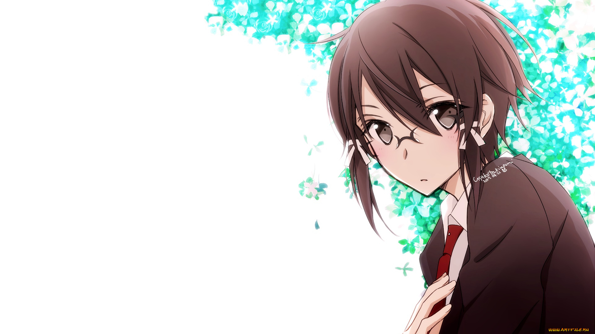 аниме, sword, art, online, фон, взгляд, девушка