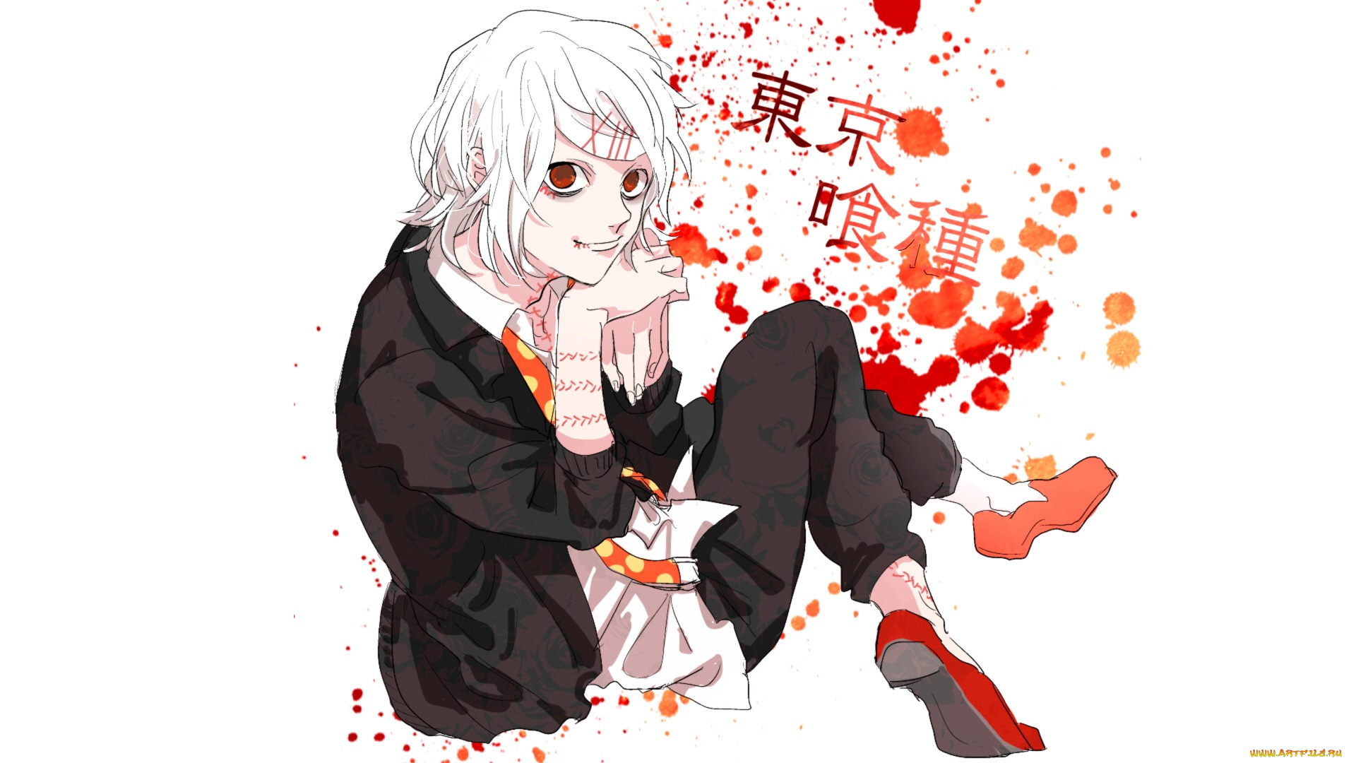 аниме, tokyo, ghoul, сузуя