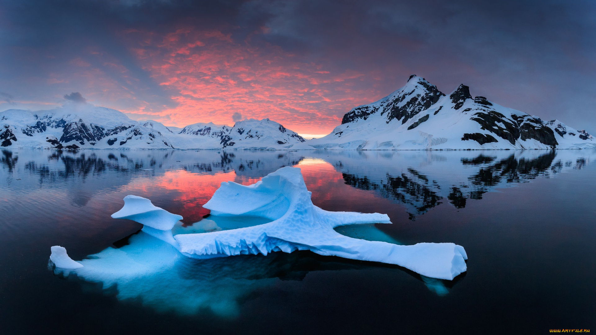 природа, реки, озера, море, фьорд, лёд, снег, горы