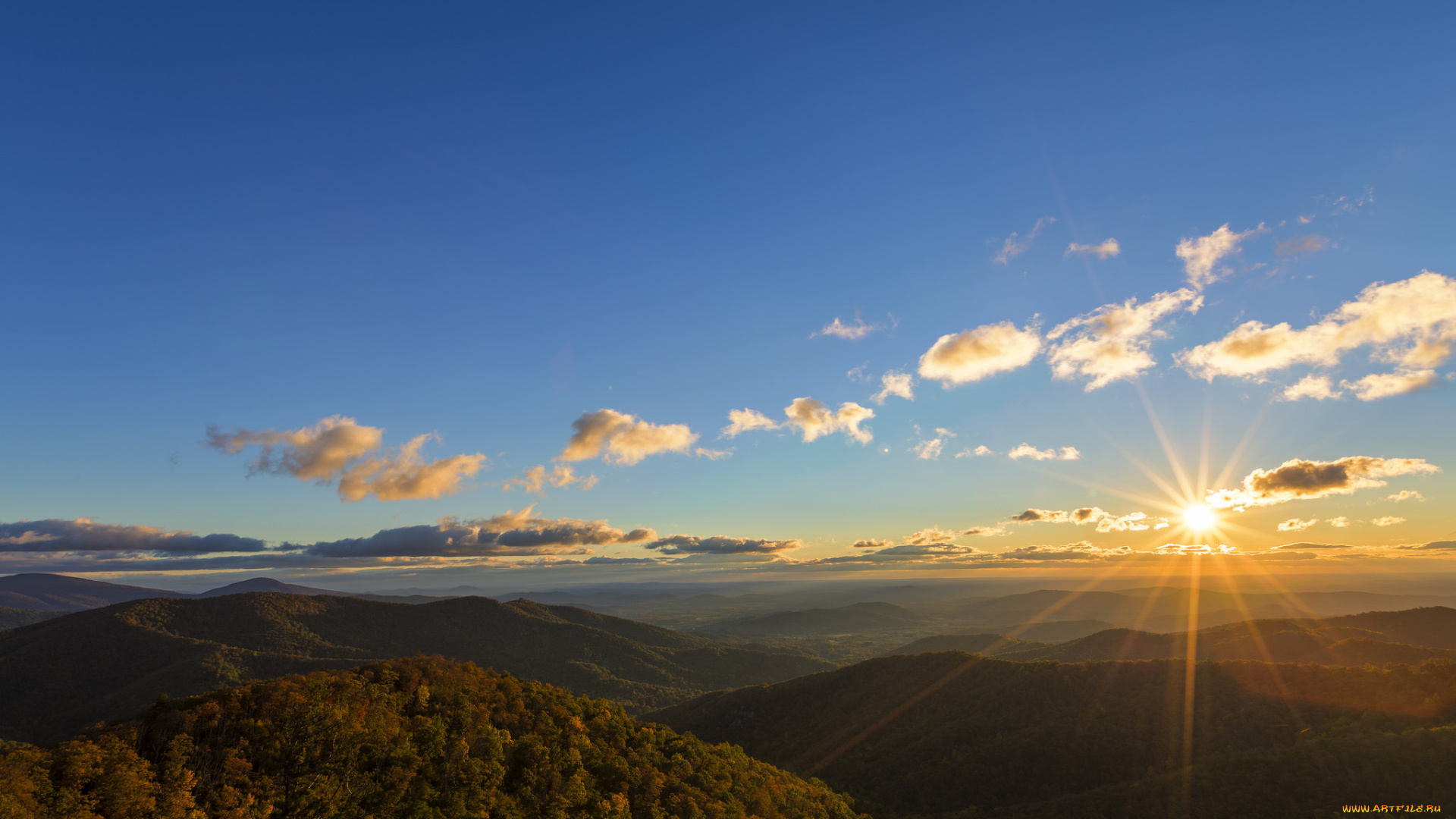 природа, восходы, закаты, рассвет
