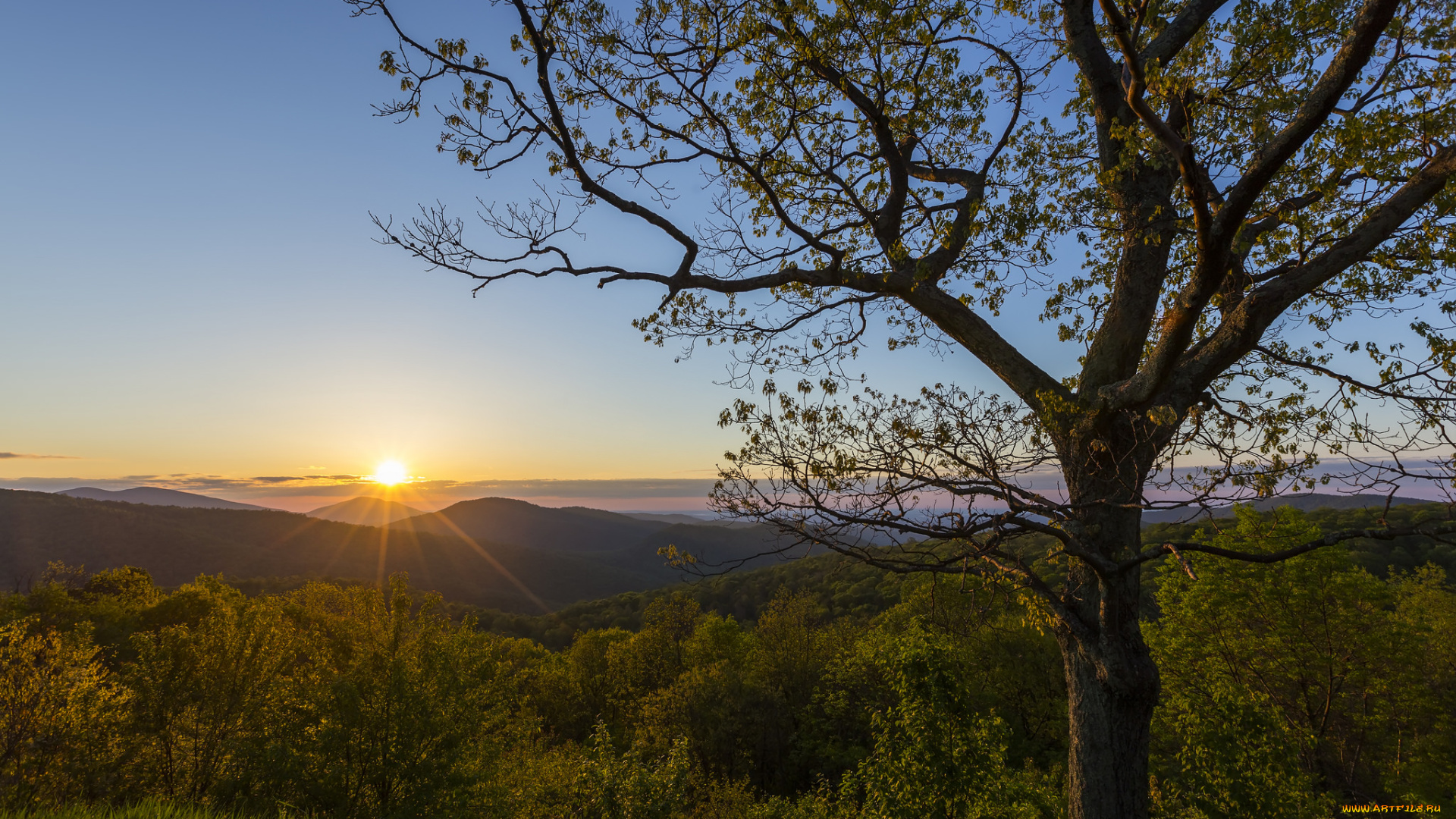 природа, восходы, закаты, рассвет