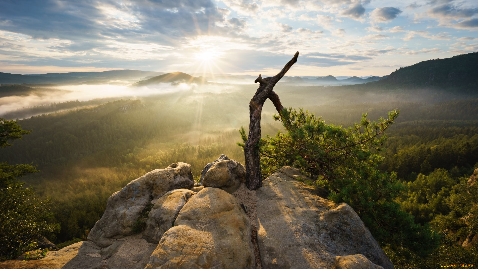 природа, восходы, закаты, рассвет