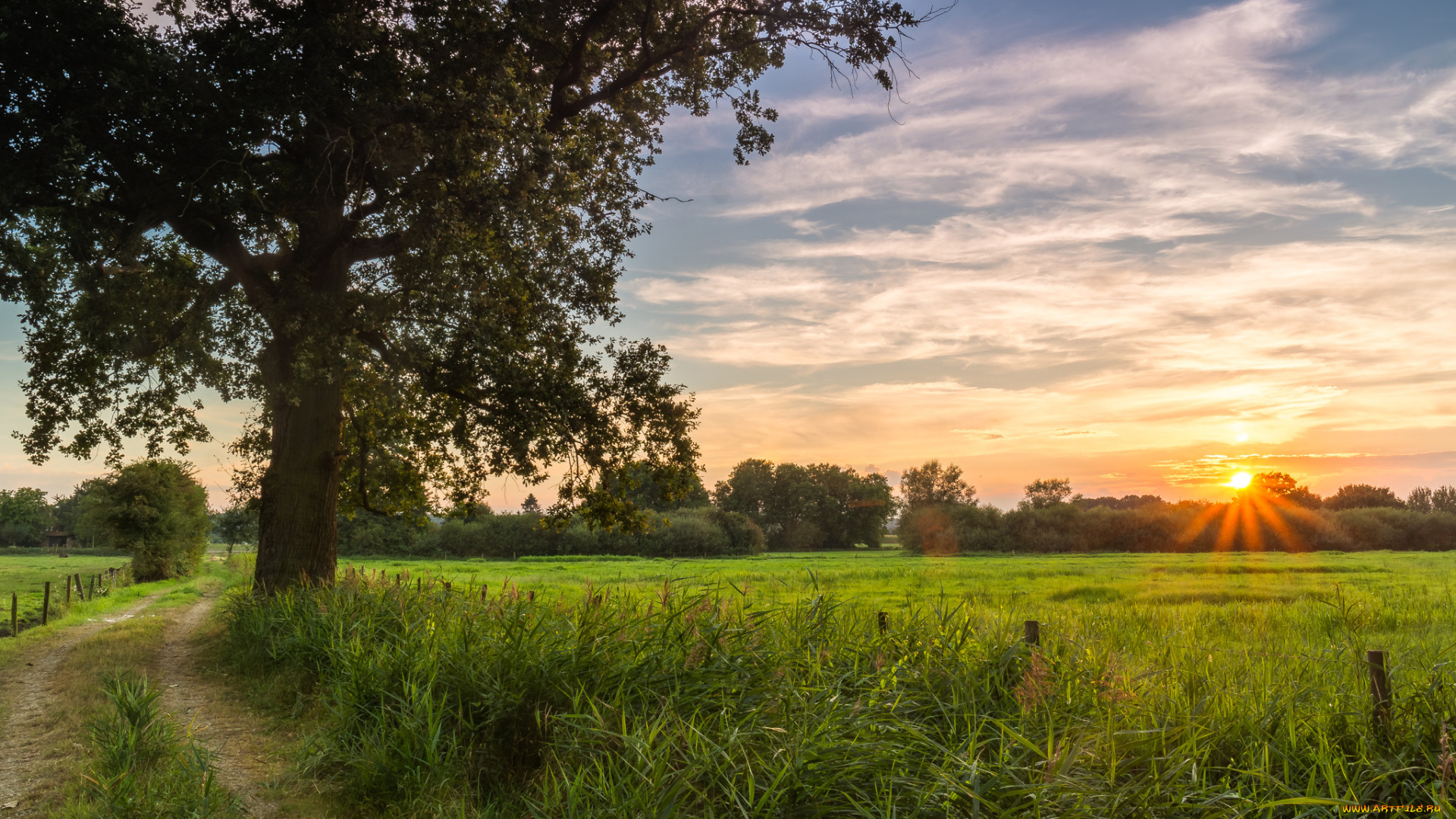 природа, восходы, закаты, рассвет